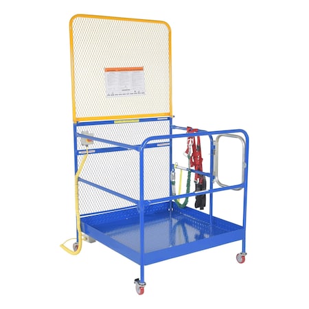 Vestil FULL FEAT WORK PLATFORM W/84 IN EXPAND BACK 48X48 WP-4848-CA-84B-FF